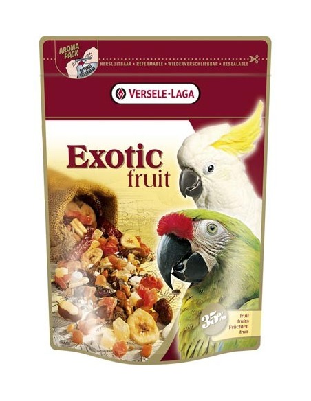Aliments Premium Perroquets Exotic Fruit 0.6Kg