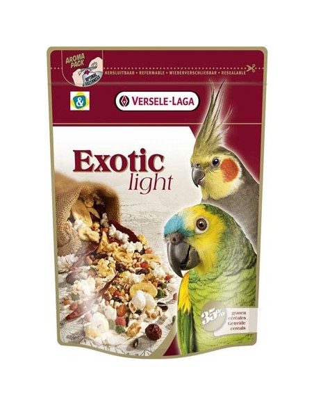 Aliments Premium Perroquets Exotic Light 0.75Kg