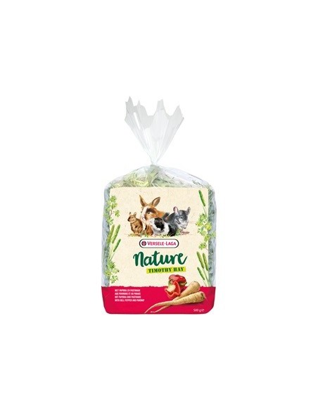 Foin Nature Timothy Hay - Poivrons et panais