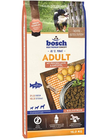 Bosch Adult Saumon  et  Pomme de Terre 15Kg