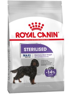 Chiens Maxi - Sterilised 9Kg* - Royal Canin - Croquettes chiens adultes stérilisés
