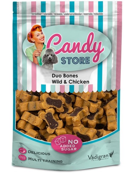 Candy Duo Bones Gibier  et  Poulet 180Gr