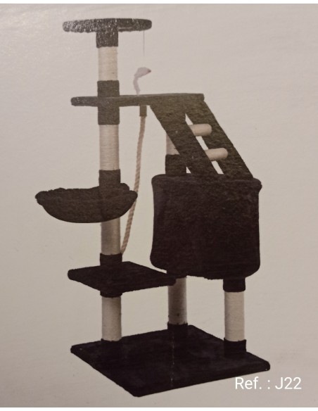 ARBRE A CHAT SCAR GRIS 50x50x120cm