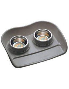 Plateau + 2 Gamelles Potty XLarge 66x49x12Cm FOP