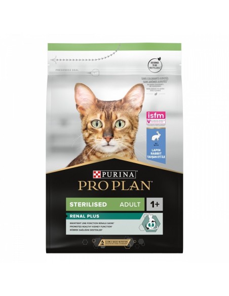 Croquettes Pro Plan pour chats adultes - au lapin - 3kg