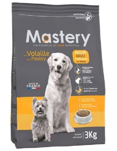 Mastery Chien Volaille 3Kg - Croquettes pour chiens adultes