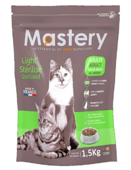 Mastery Chat Light/Sterilised 1.5Kg