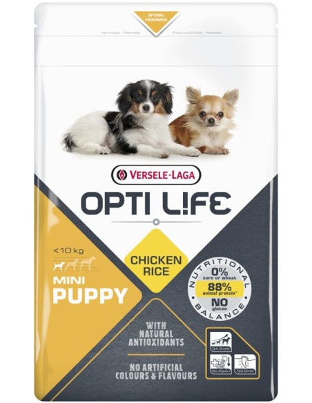 Mini Puppy 2.5Kg - Opti-Life - Croquettes chiots