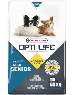 Mini Senior 2.5Kg - Opti-Life - Croquettes chiens seniors