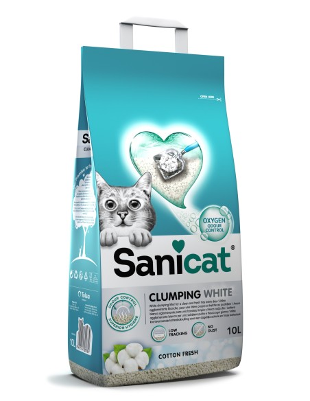 Litière Agglomérante Coton Frais 20L