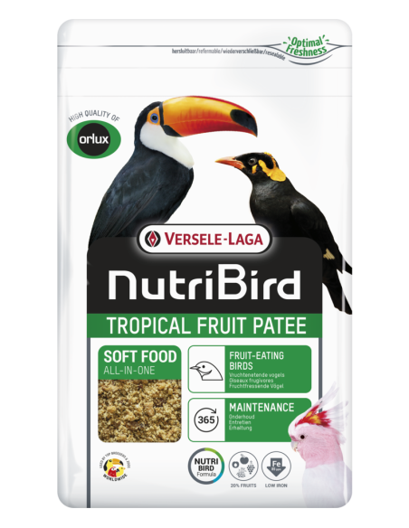 NUTRIBIRD Patee Tropic Fruit MAINATE 1KG