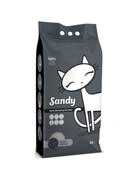 Litière Sandy Clumping active carbon 10kg