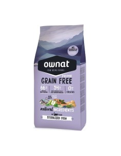 Ownat Chat GF Prime Sterilised Poisson 3kg