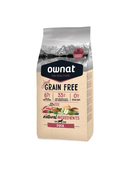 OWNAT - Chien Just GF Adult Canard - 3kg