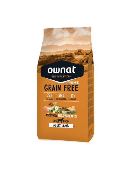 Ownat Chien GF Prime Adult Agneau 12kg