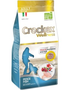 CROCKEX chien Mini adult - Poisson  Riz 7.5Kg