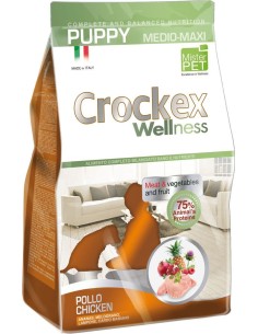 CROCKEX Puppy Chien Med-Maxi  - Poulet Riz 3Kg