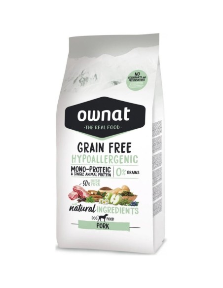 Ownat Chien GF HYPO Porc 12kg