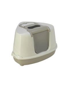 Maison Toilette Flip Corner 55X45X38 Gris Taupe