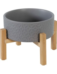 Support Ecuelle Gres Keramo Gris 700ml