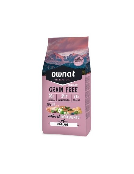Ownat Chien GF Prime Mini Agneau 3kg