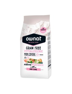 Ownat Chien GF Hypo Mini Agneau 3kg
