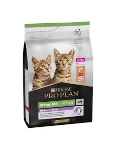 Croquettes Pro Plan pour chatons stérilisés - saumon - 3kg