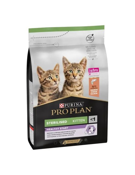 Croquettes Pro Plan pour chatons stérilisés - saumon - 3kg