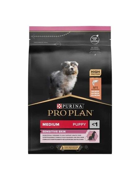 Medium Puppy Sensitive Skin 3Kg* - Pro Plan - Croquettes pour chiots