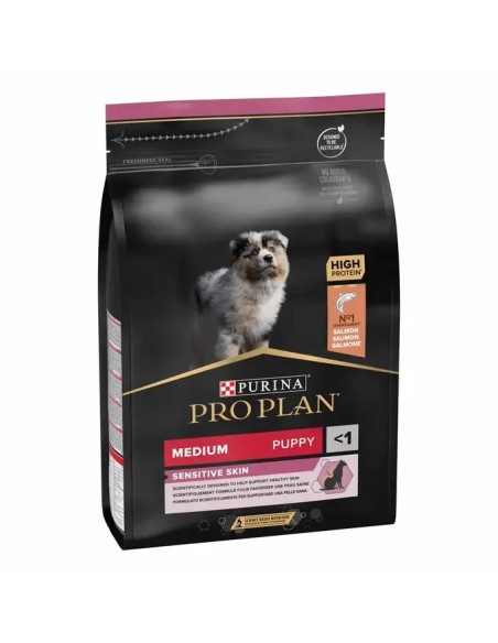 Sensitive Skin pour chiots de race moyenne - riches en saumon - 12kg