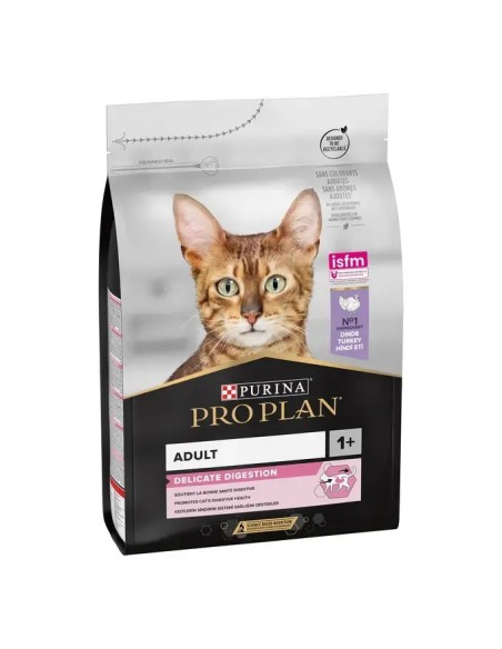 Croquettes Pro Plan pour chats sensibles et difficiles - riches en agneau