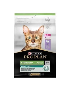 Croquettes pour chats adultes stérilisés Pro Plan - dinde - 3kg