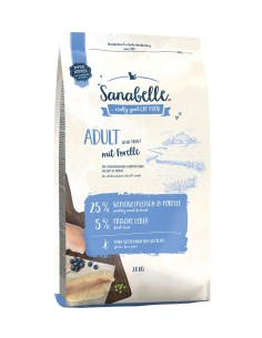 BOSCH SANABELLE ADULT TRUITE / forelle 2KG